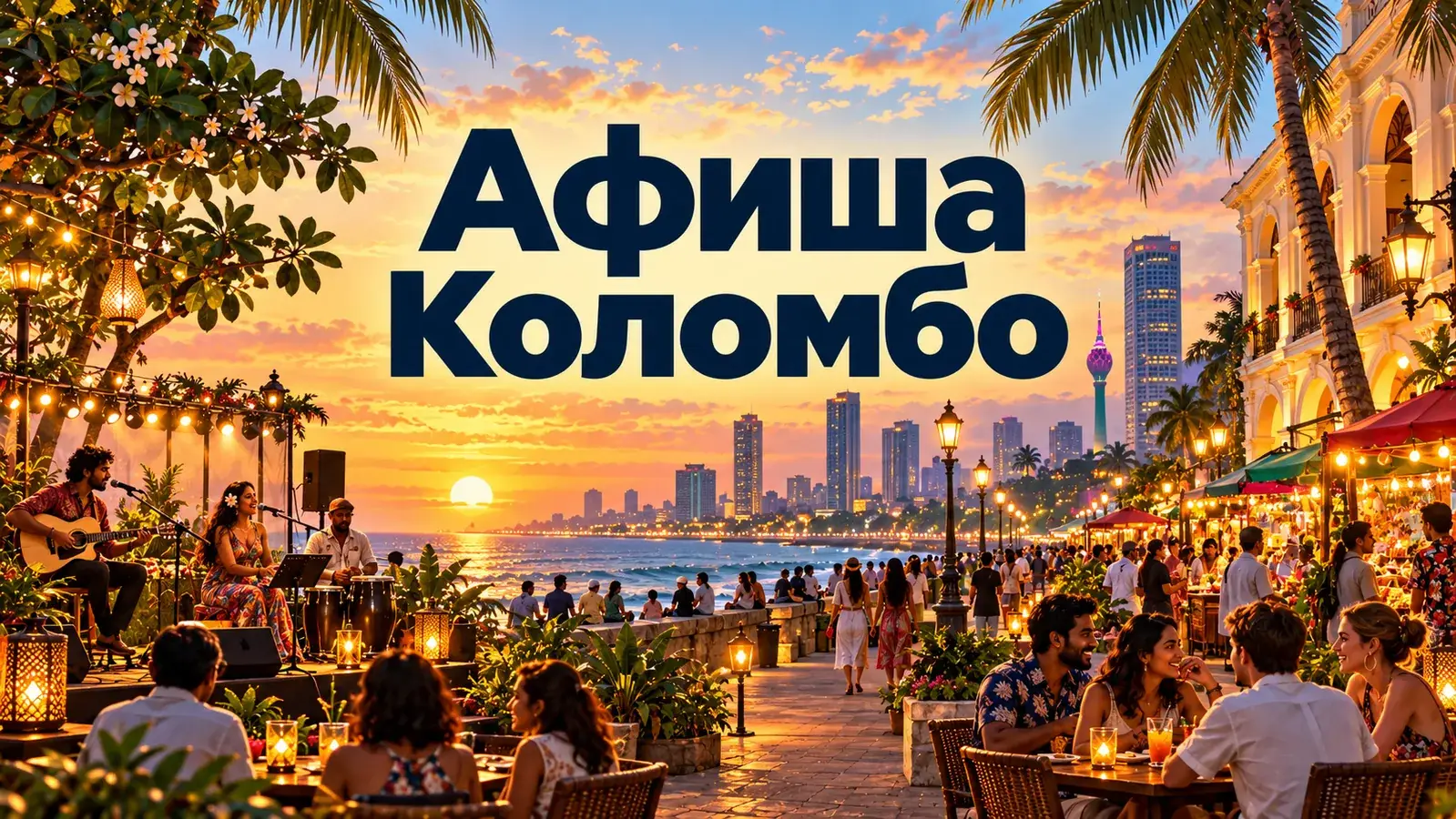 Афиша Коломбо — концерты, фестивали и мероприятия