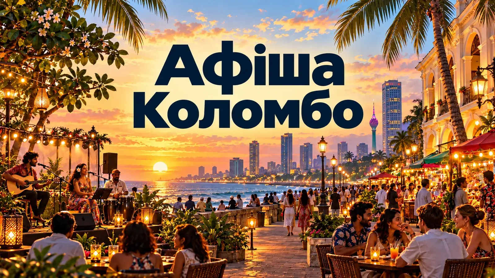 Афіша Коломбо — концерти, фестивалі та заходи