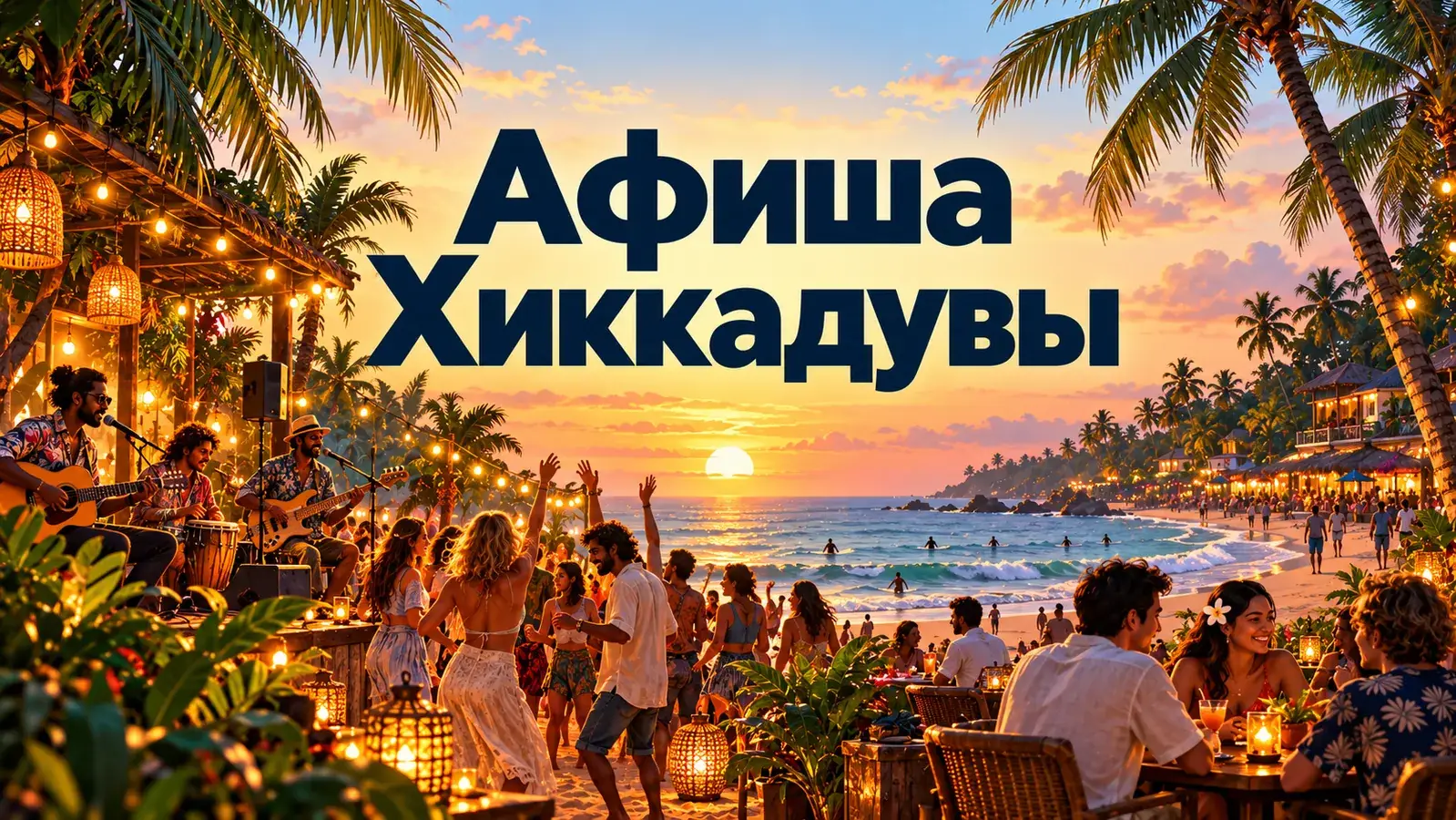 Афиша Хиккадувы — вечеринки, живая музыка и события
