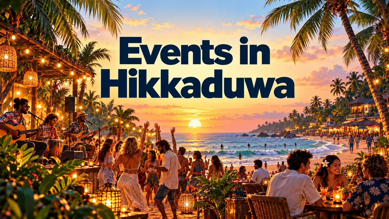 Veranstaltungen in Hikkaduwa — Partys und Livemusik