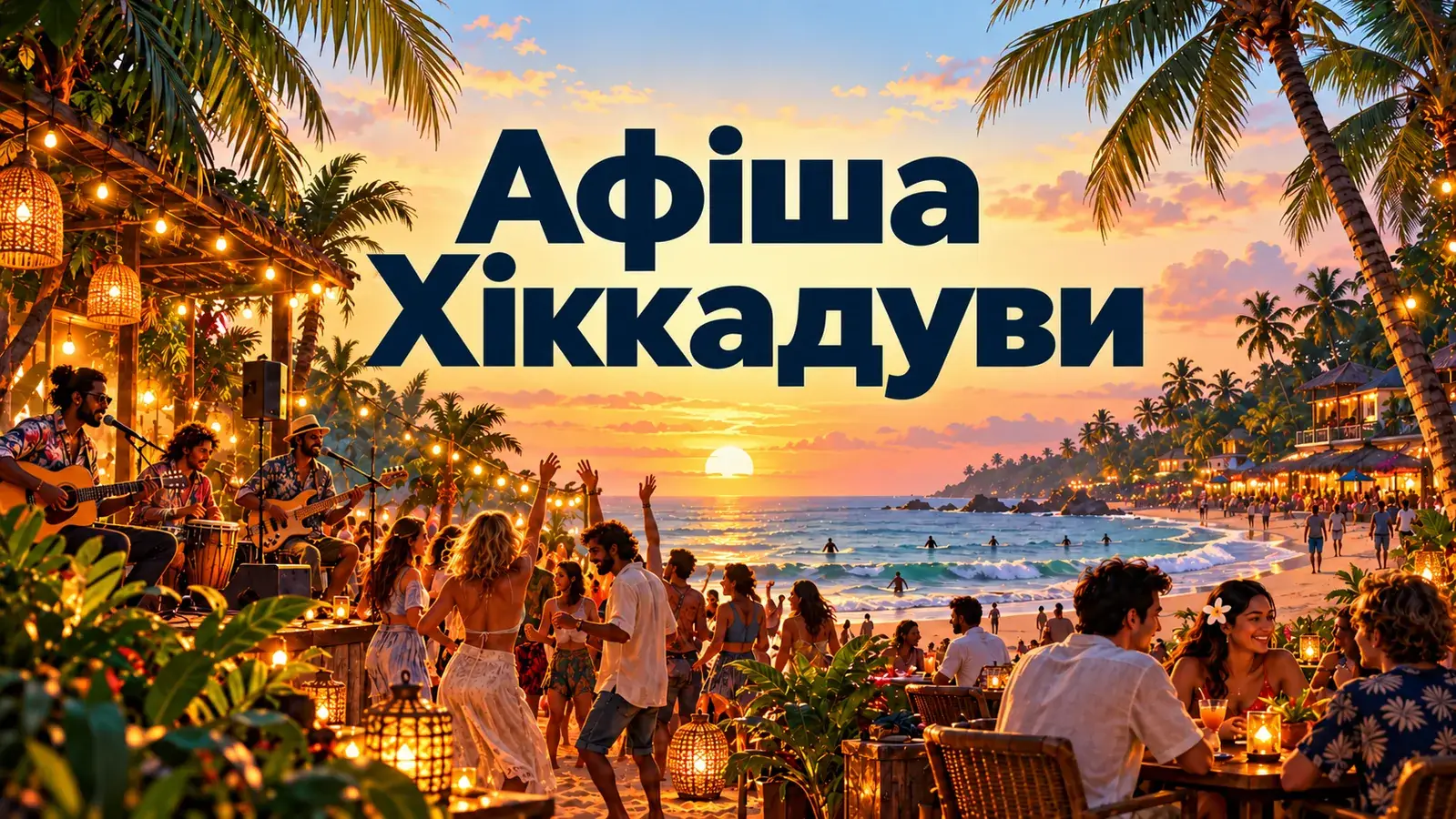 Афіша Хіккадуви — вечірки, жива музика та події