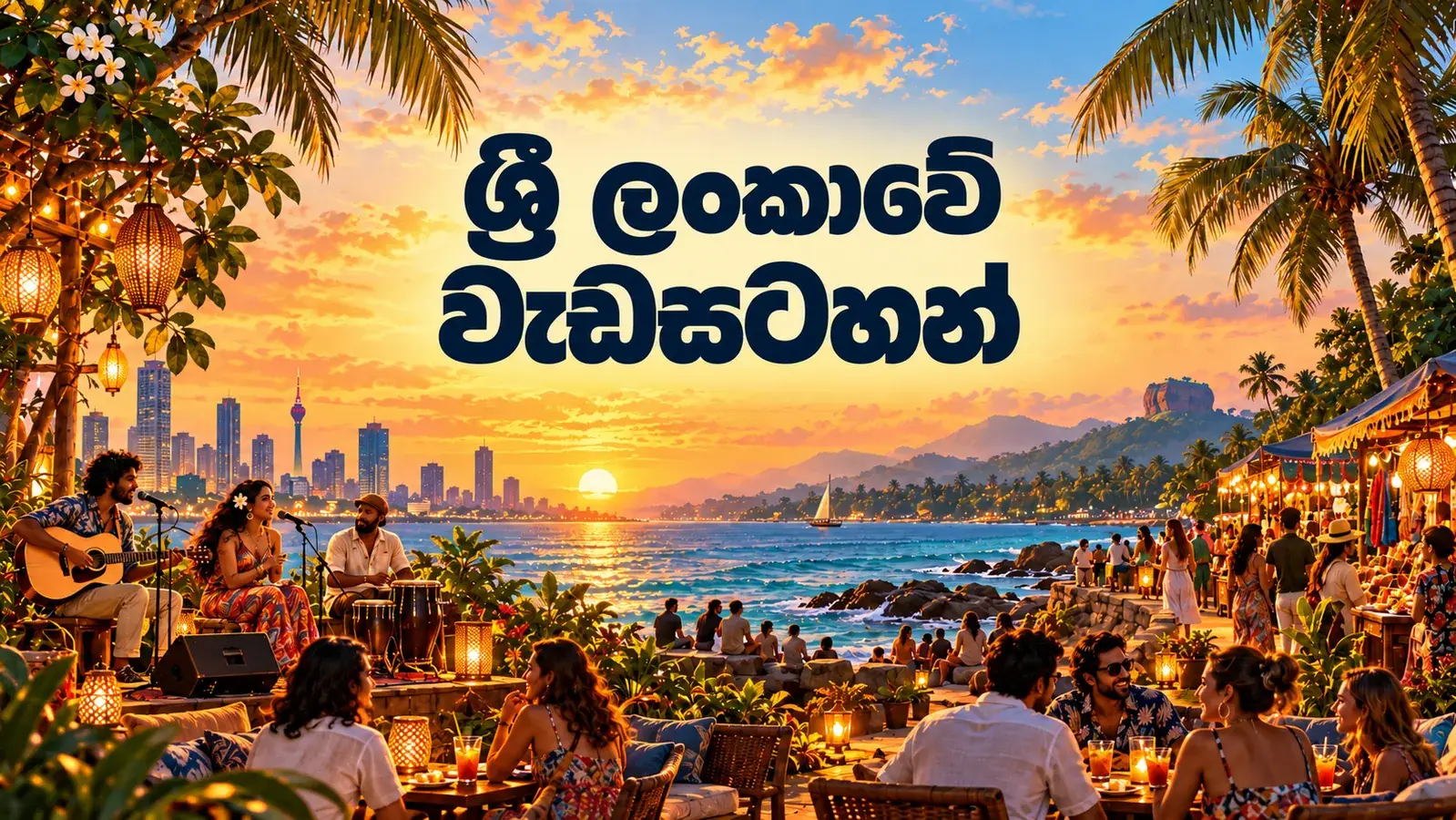 ශ්‍රී ලංකාවේ වැඩසටහන් — ප්‍රසංග, සාද සහ හමුවීම්