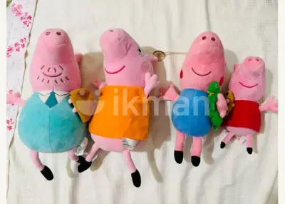 Peppa-Wutz-Plüschfiguren, 4er-Set — Kandana