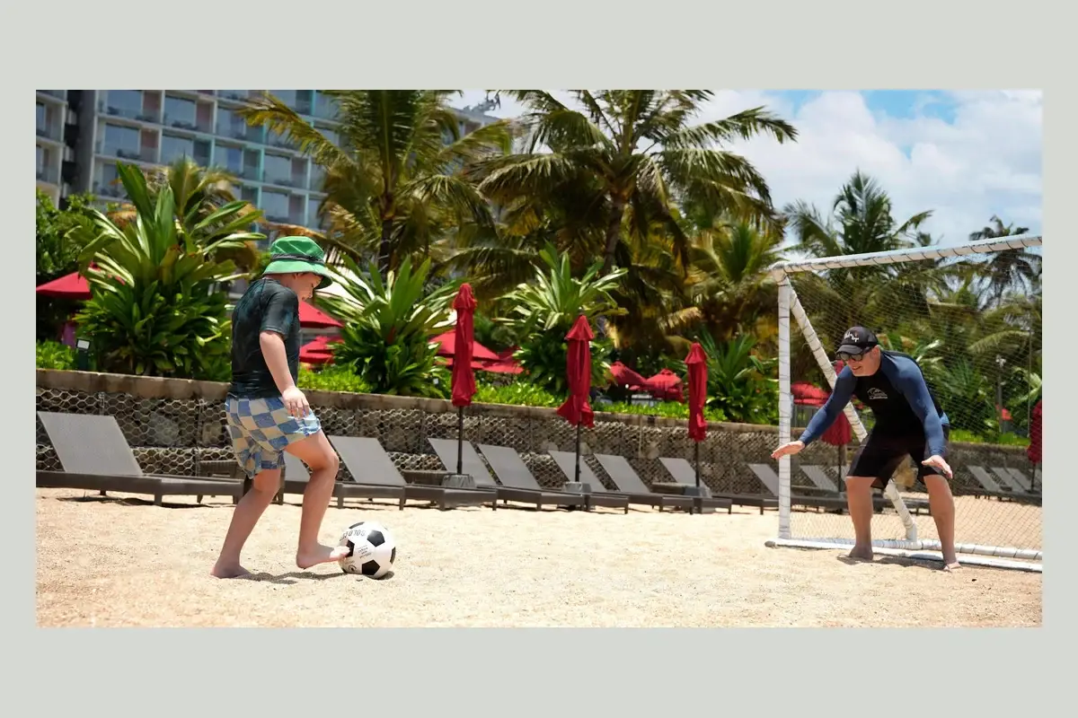 Beach Soccer — Radisson Blu Resort, Galle