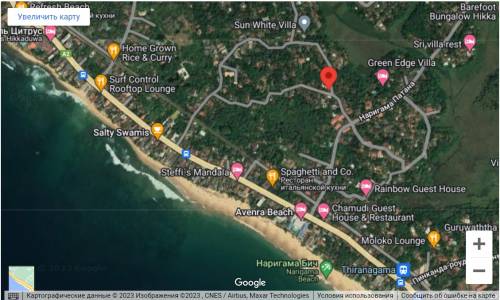 Plot 410 sq.m., 600 meters to the beach, Hikkaduwa